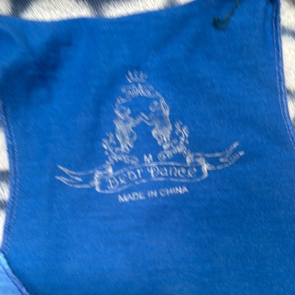 Bear Dance Blue Playful Cat Tank Top (Nirvana) - Picture 4 of 4
